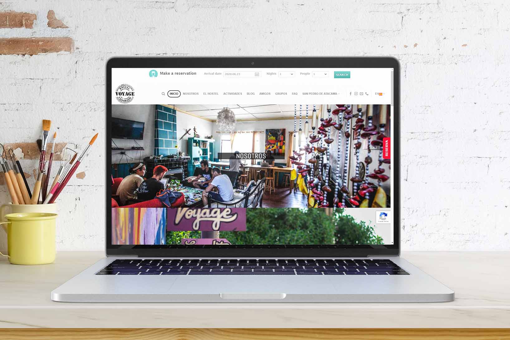 web-hostel voyage